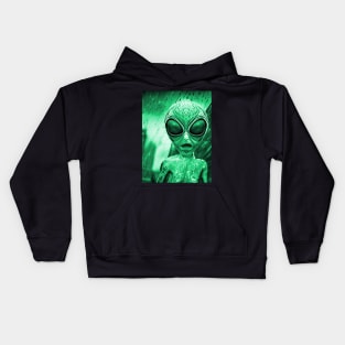 Planet X Aliens Sci-Fi NFT Collection Kids Hoodie